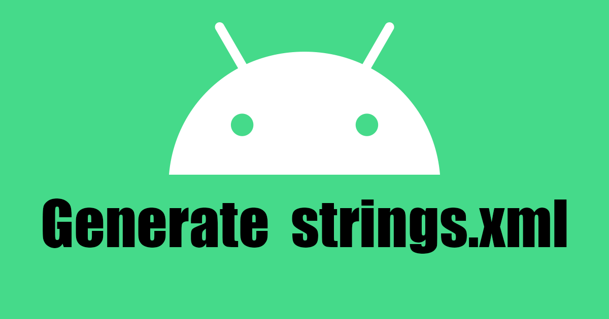 android-studio-strings-xml