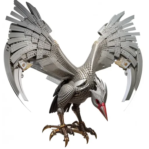 金属鳥 翼を広げた鳥の金属彫刻 a metal sculpture of a bird with 金属鳥 翼を広げた鳥の金属彫刻 a metal sculpture of a bird with